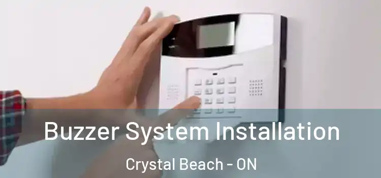 Buzzer System Installation Crystal Beach - ON
