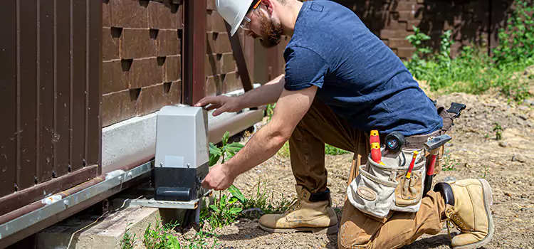 Electric Driveway Gate Installation Crystal Beach