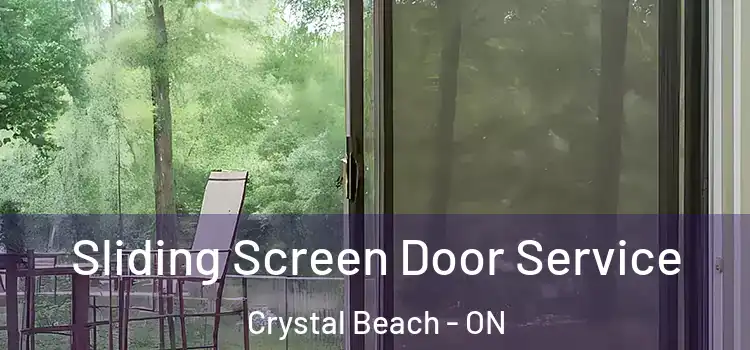 Sliding Screen Door Service Crystal Beach - ON